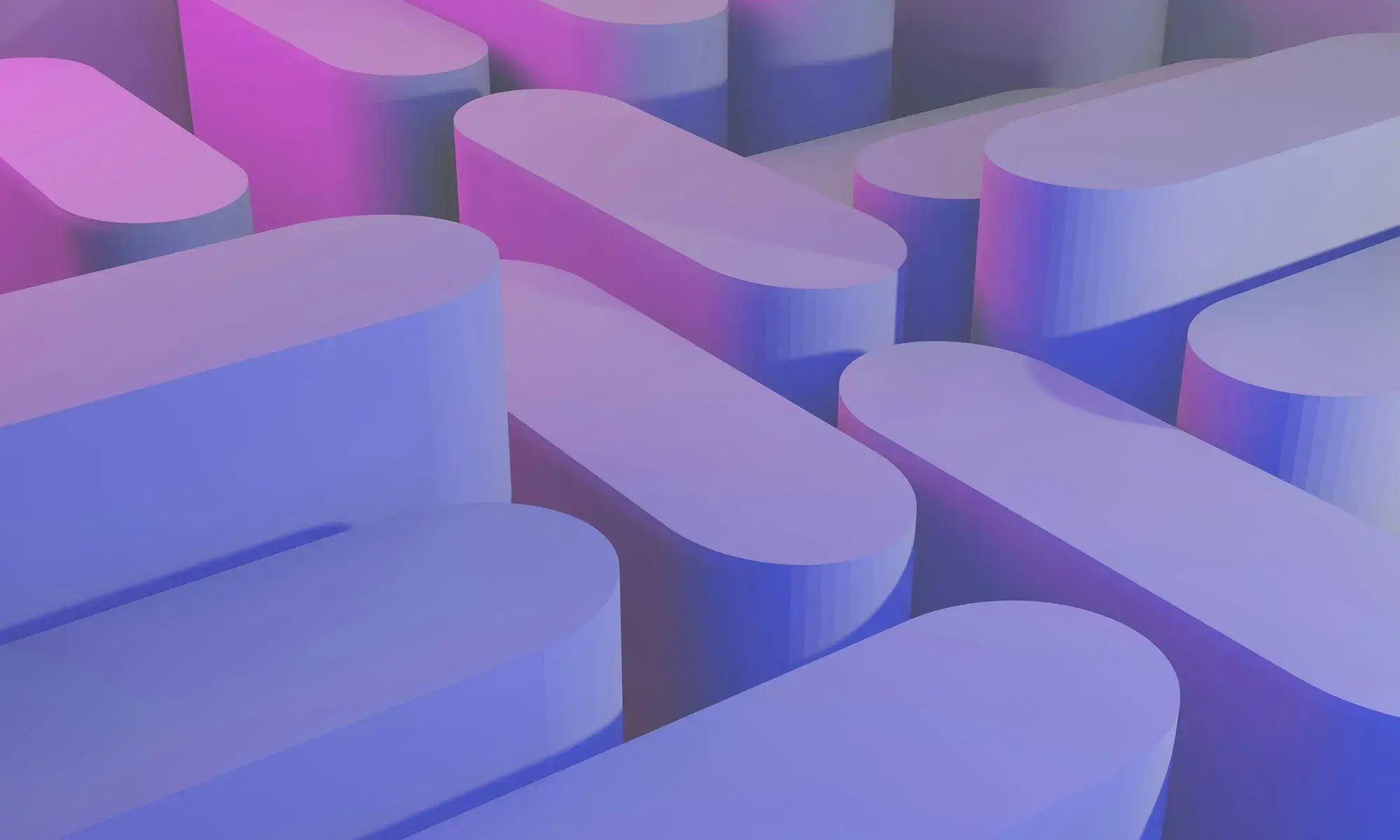 Abstract illustration purple white