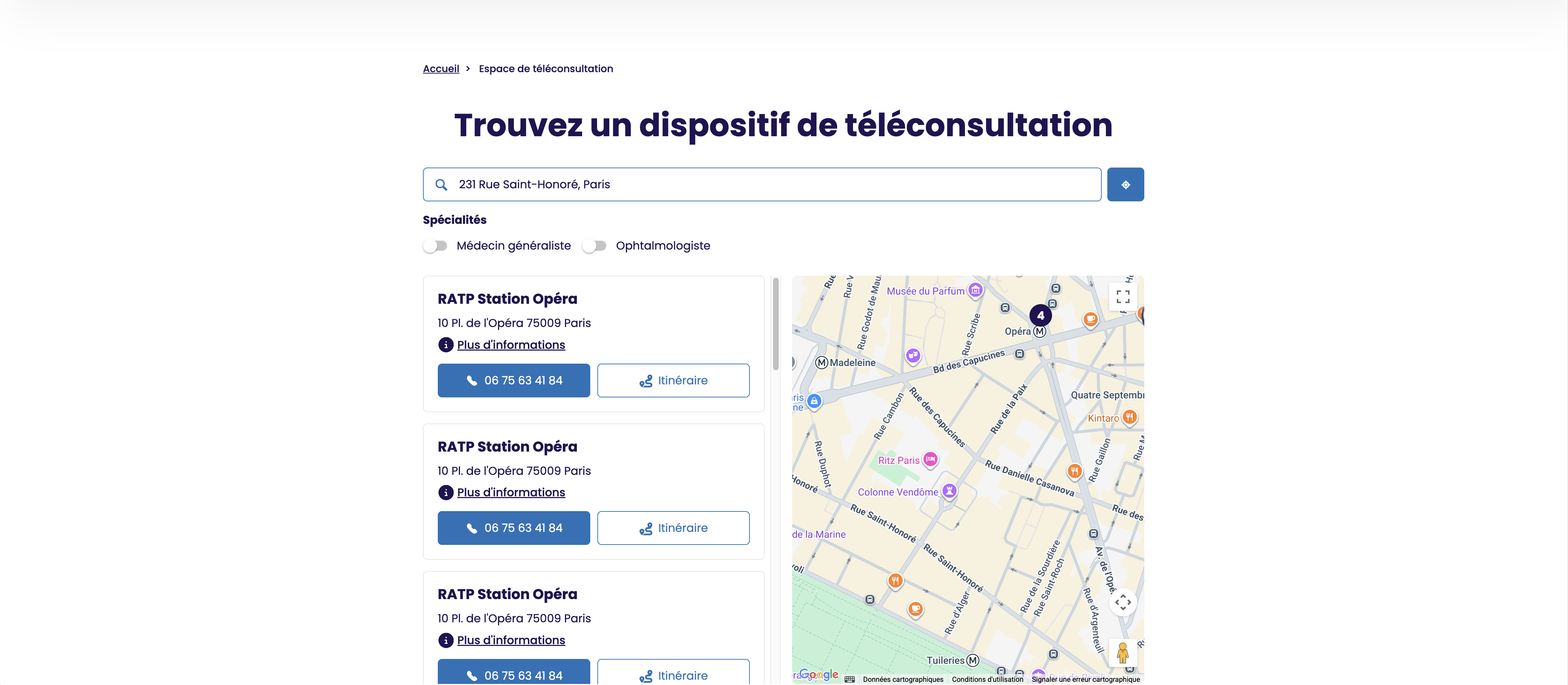 store locator