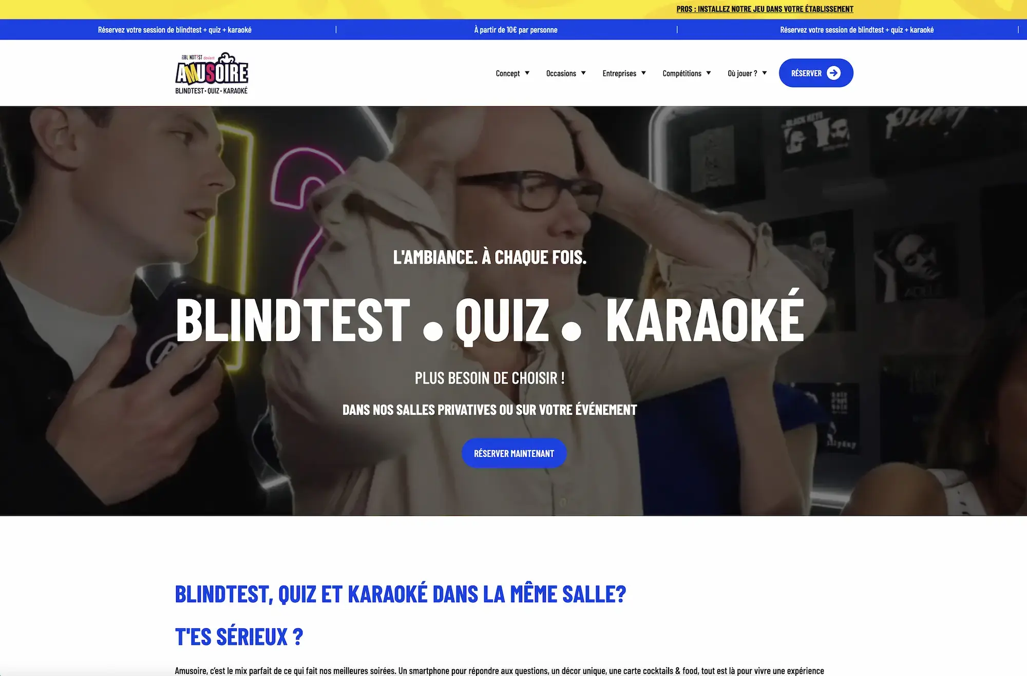 Refonte du site de ThisIsBlindTest